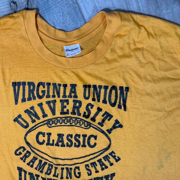 Vintage Virginia Union vs Grambling State HBCU Football Classic Shirt Size XL - Picture 3 of 4